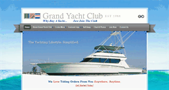 Desktop Screenshot of grandyachtclub.com